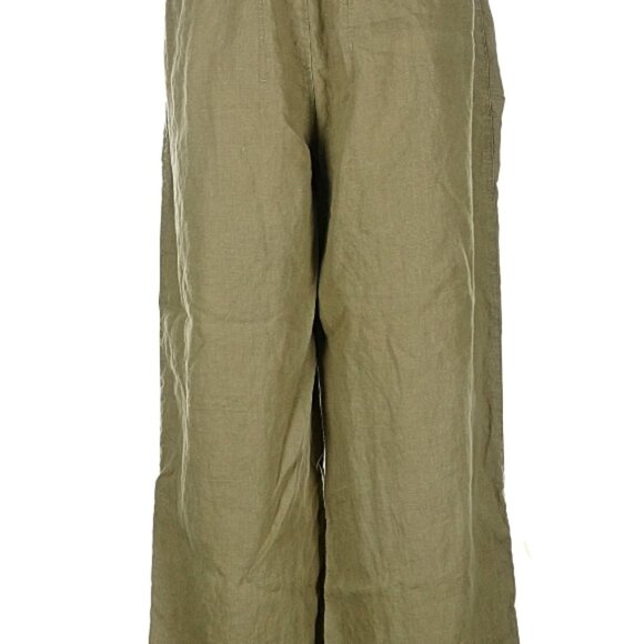 Athleta 100% Linen Wide Leg Pants - Picture 2 of 4